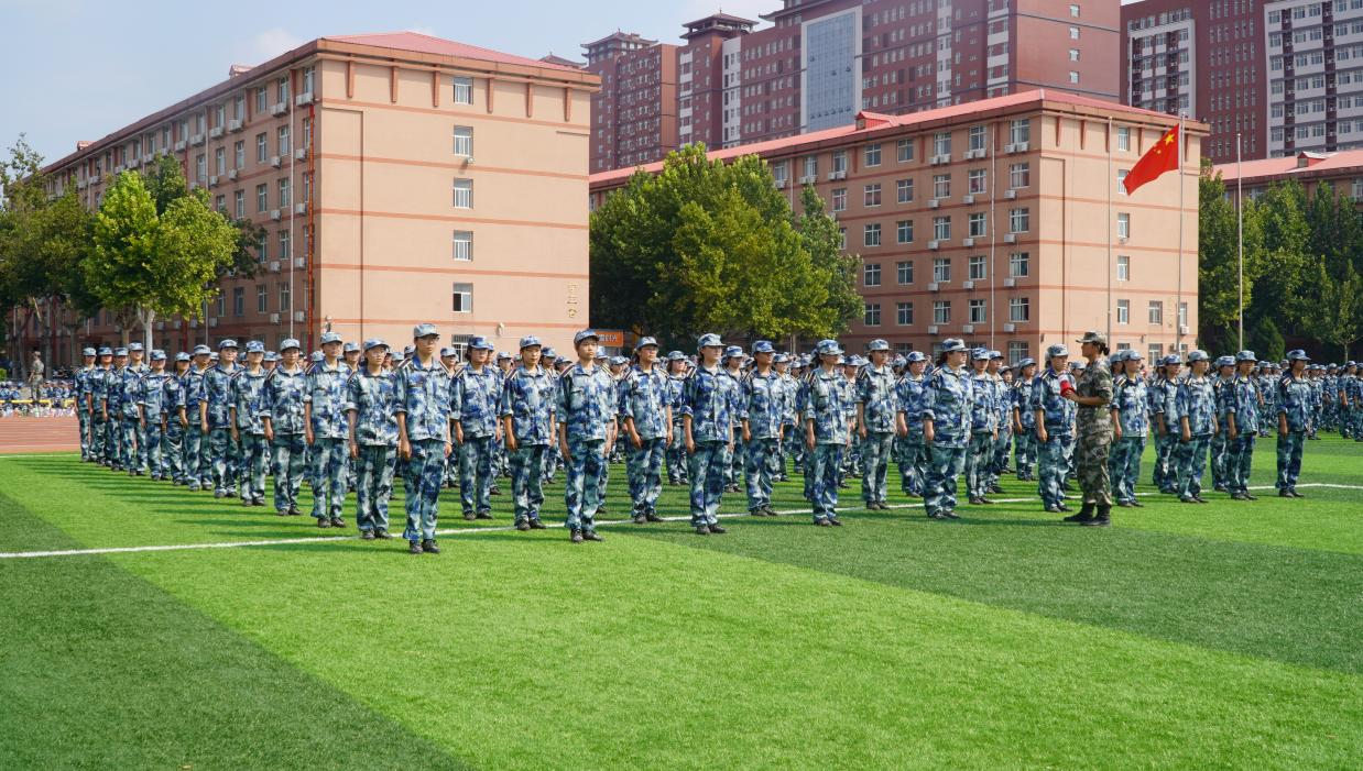 军训简报:军训正当时,青春洒汗水