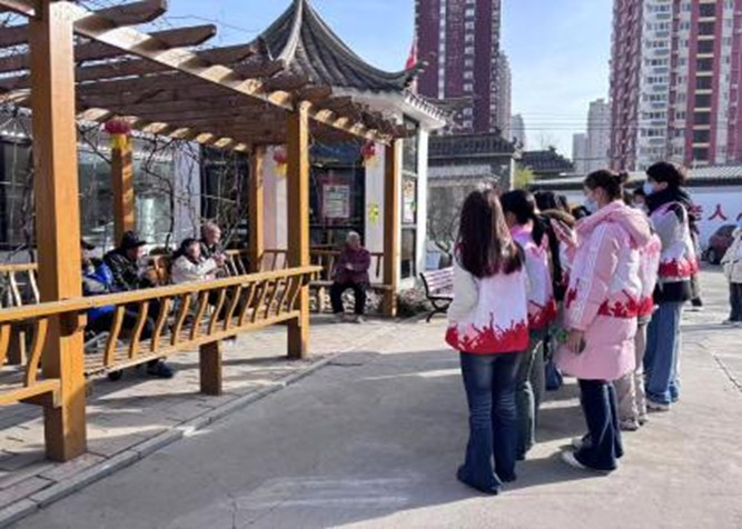 情暖夕阳红 意韵伴晚年——保定理工学院教育学院开展敬老院志愿服务活动