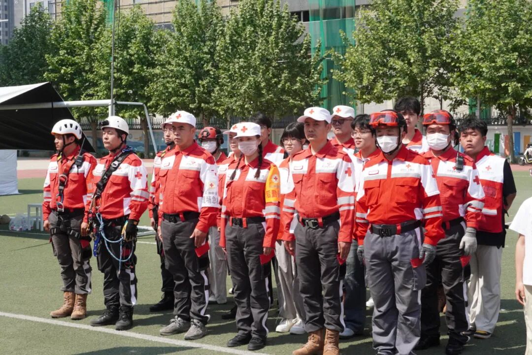 保定理工学院助力保定市红十字会2026地震灾害应急救援综合演练