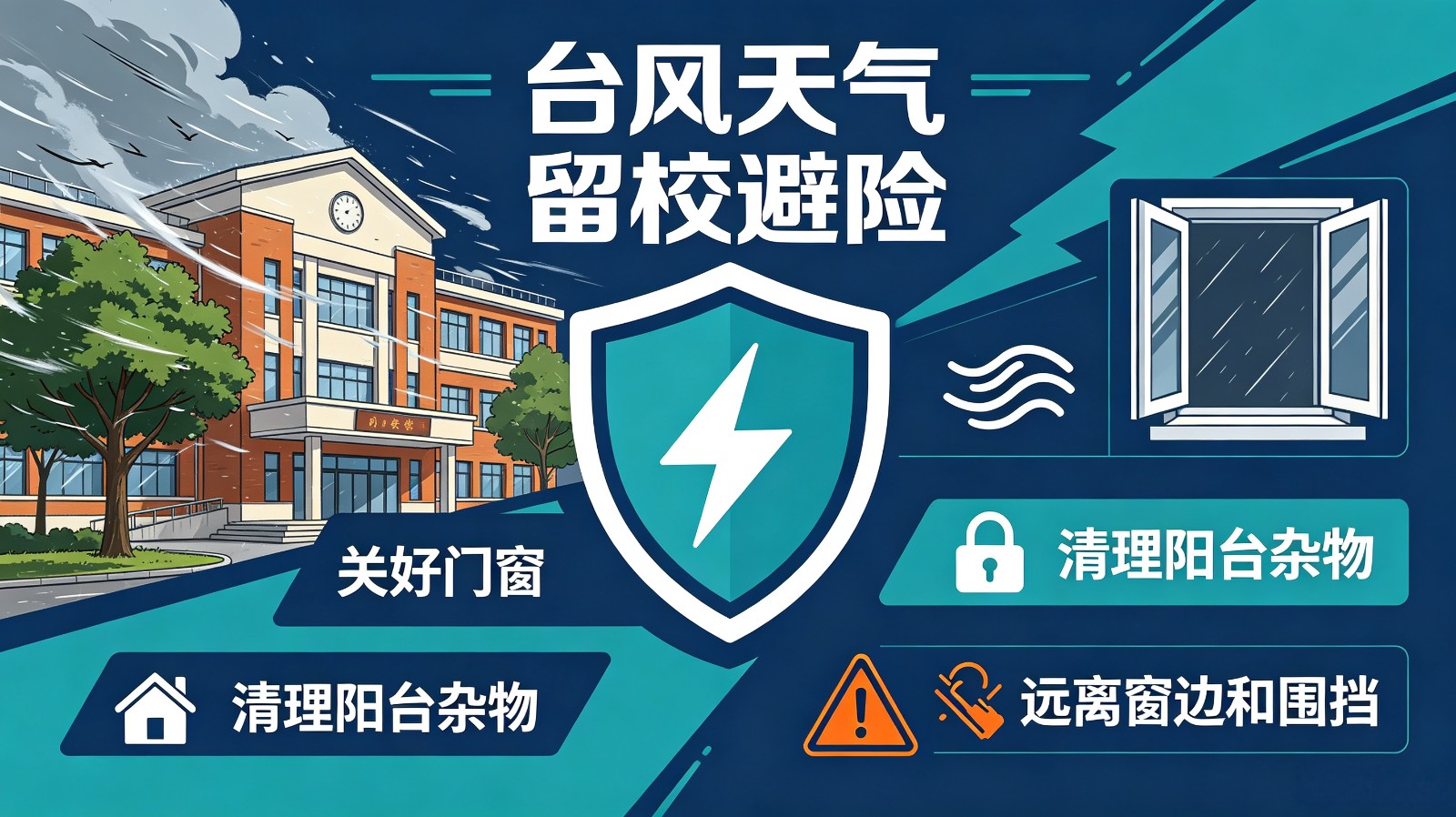筑牢汛期安全防线，守护校园平安稳定——经济学院极端天气安全避险指南