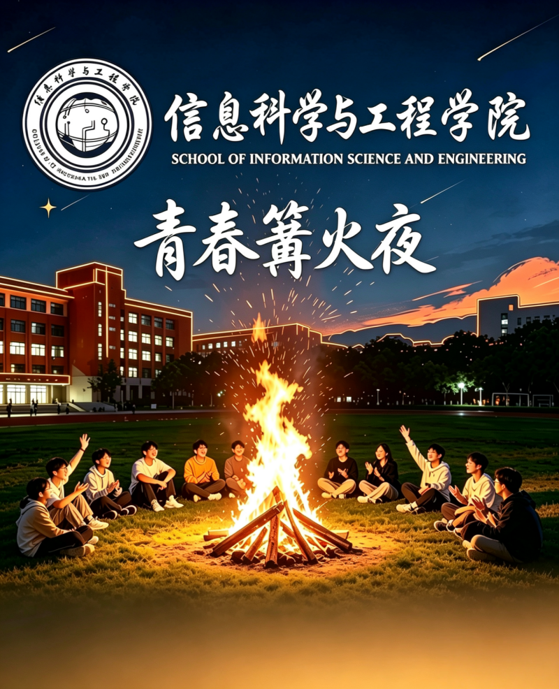 【青春绽放 学苑风采】赴秋夜星火之约 燃少年青春之章——保定理工学院信息科学与工程学院筹备秋日篝火晚会